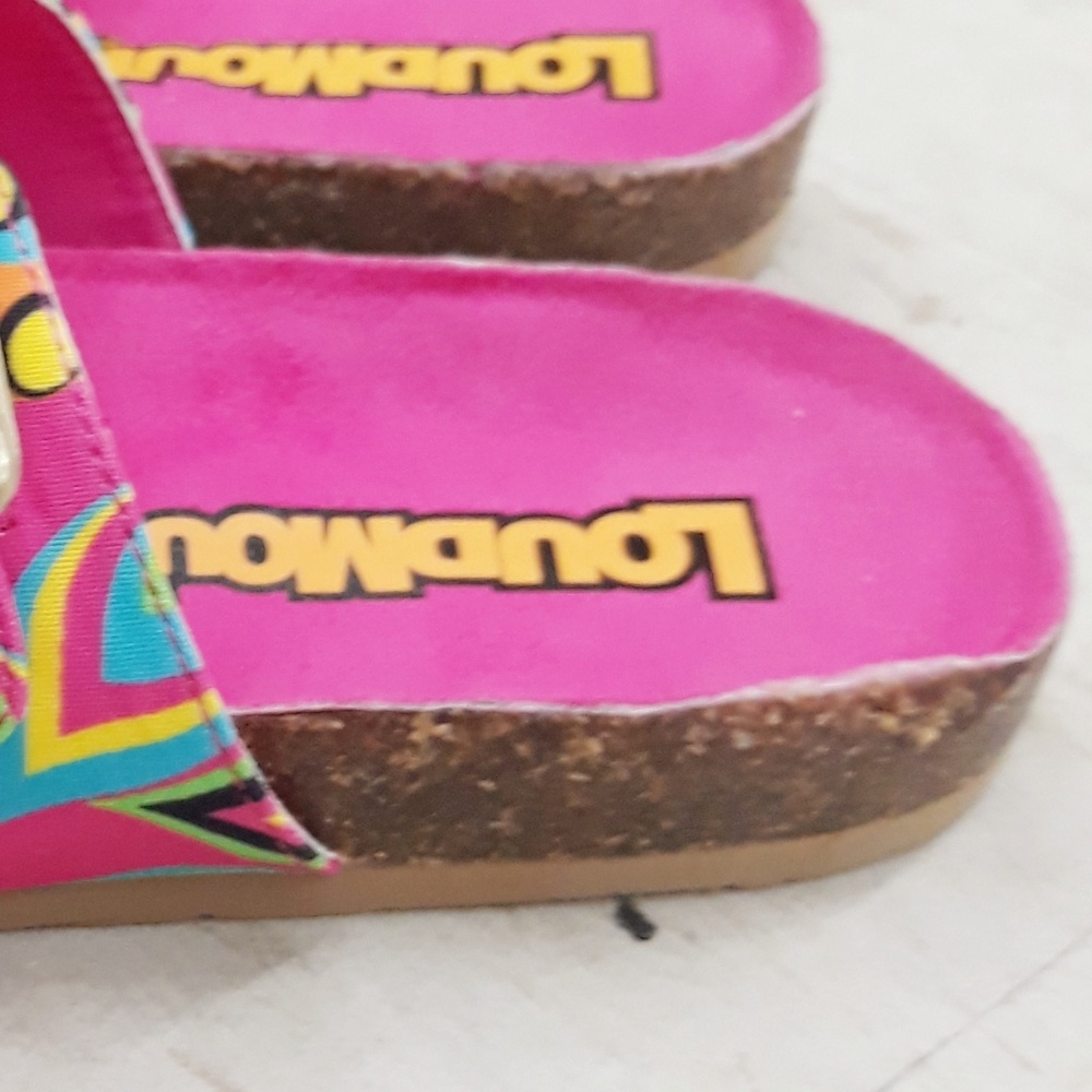 SHAGADELIC 1left Floral Earth SandalsNWOT - Picture 5 of 12